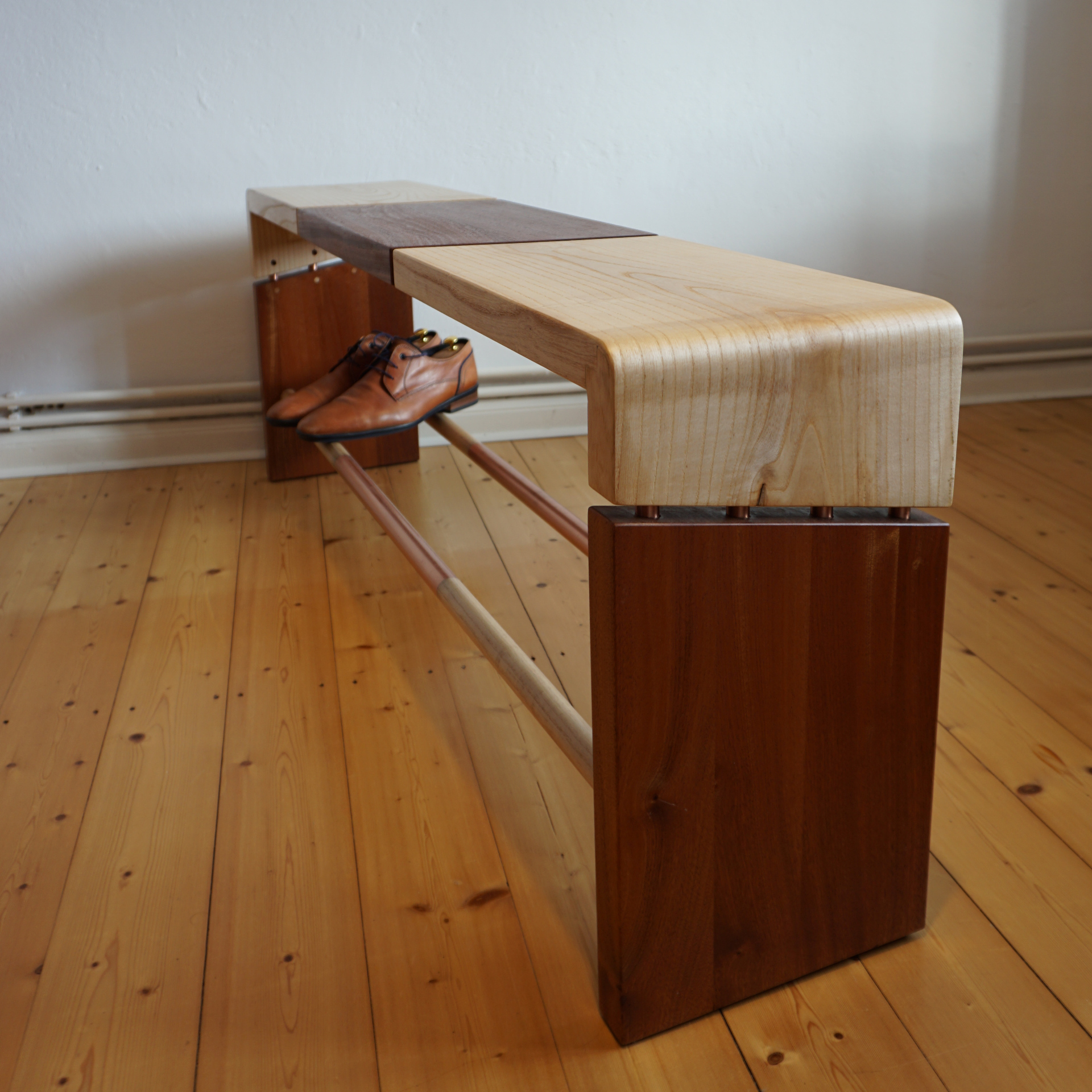 copper bench
