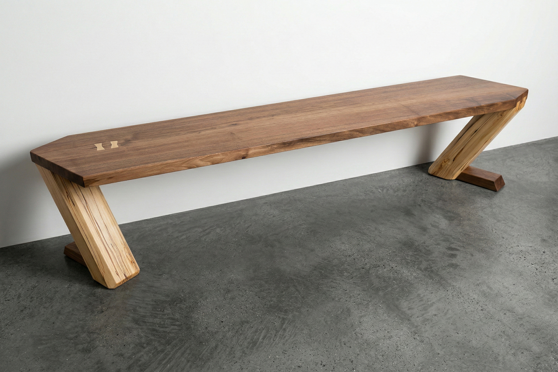 spalted bench